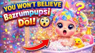  &ldquo;Bathing My Pupsi Doll &ndash; The Cutest Surprise Inside! 😍&rdquo;#satisfying #toys #doll 