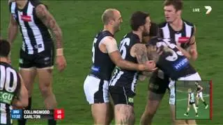 Round 15 AFL - Collingwood v Carlton Highlights