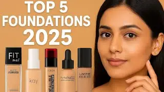 Which Is The Best Foundation In India 2025 For Oily & Dry Skin? Best Foundation In India 2025.