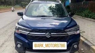 Гарантия лучшей цены в Мумбаи! Maruti Suzuki Xl6 синего цвета 2021 года выпуска / подержанные автомобили / подержанные автомобили