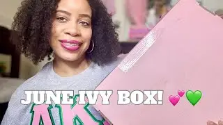 JUNE IVY BOX UNBOXING! #AKA 💕💚