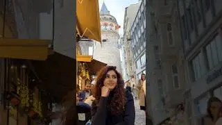 Galata tower in Istanbul Turkey 🇹🇷 #istanbul #turkey