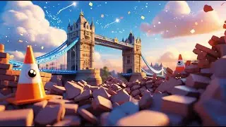London Bridge Is Falling Down Sing-Along Kids Songs 🌉🎶🕺 | Fun Nursery Rhymes & Action Learning