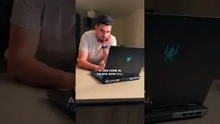 Распаковываем Acer Predator Helios 16 Neo &mdash; игровой суперкомпьютер! #шорты