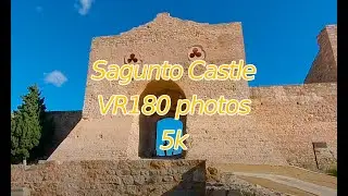 Sagunt Castle, Spain cozy city part 3 #vr180 stereoscopic 3d