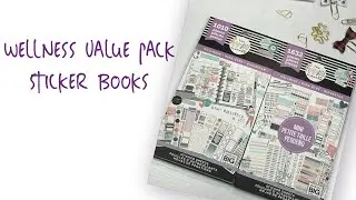 The New Wellness Sticker Books Flip Through