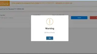 How to Download Admit Card for LU|| No Record Found Solve This Problem || Lucknow University