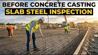 Slab Reinforcement Inspection | How to Check Steel Before Concrete Pour