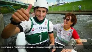 VALSTAGNA IN FESTA PER L'ORO MONDIALE DI XABI FERRAZZI | 26/08/2023