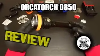 ORCATORCH D850 DIVE LIGHT REVIEW -ESPA&Ntilde;OL/SPANISH-