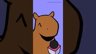 Send this message to that special person 💓 #cute #capybara #animation #funny #nivoraanimation
