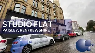 Studio Flat To Let, 48 Stock Street, Paisley, Renfrewshire, PA2 6NL
