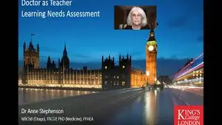 Learning Needs Assessment | Anne Stephenson