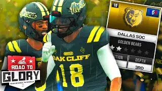 I Started My College Football 25 RTG Early  (Full Movie) - NCAA 14 TX HS FB Mod