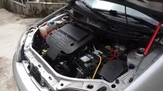 Fiat Punto 1.3 16v MJet straight pipe sound