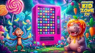 OH NO! Monkey Miku’s Magic Vending Machine! 🎰😱 Wrong Head Prank! Funny 3D Cartoon