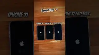 Сравнение скорости iPhone 17 Pro Max, iPhone 14 и iPhone 11