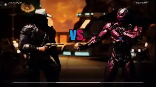 Mortal Kombat xl 2025 set Sector VS Eron Black en español ps5