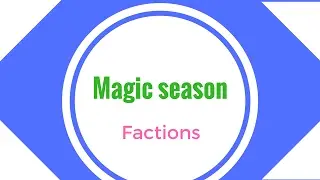 Factions Tralier Magic Planet