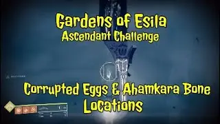 Week 2 Ascendant Challenge | Gardens of Esila | Corrupted Eggs & Ahamkara Bone Locations
