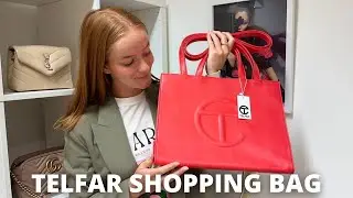 TELFAR SHOPPING BAG | First Impressions, What Fits & Bag Organsier/Liner/Insert