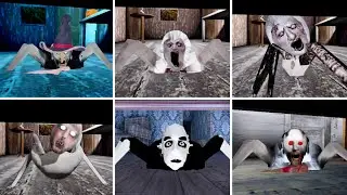 All Underbed Jumpscares In Dvloper Unofficial & Official Games | Granny New Mod Update