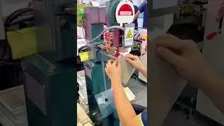 Automatic Paper Folding & Cutting Machine for Book/Box Production #shorts