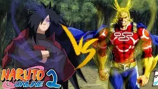 ALL MIGHT RAIKAGE VS MADARA UCHIHA HOKAGE IN NO2! | Part 1