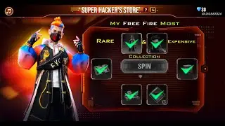 Good Noon Guys ! Playing Free Fire With New TikToker Bundle | Super Hacker's Bundle Gameplay