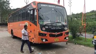 Munnar To Bangalore KSRTC Swift Bus @ Munnar KSRTC Bus Stand 🚌