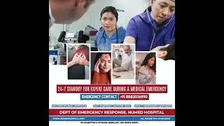 Numed Hospital 24&times;7 standby for expert care during a medical emergency