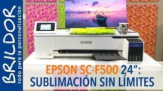 EPSON SC-F500:  la mejor 🔝 IMPRESORA de SUBLIMACIÓN 🔝 del momento: UNBOXING E INSTALACIÓN
