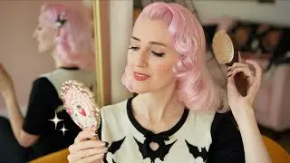 ASMR | Chit Chat and GRWM for my Halloween Party 🎃