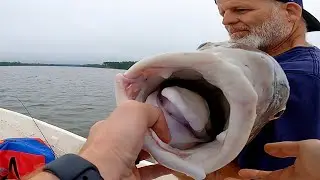 BIGGEST FISH OF MY LIFE | Pamlico River Fishing with Dad (Part 2)