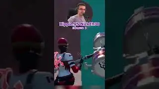 Hippie VS Nickeh30 Round 3!!! Pro Fortnite 1v1 Clips #shorts