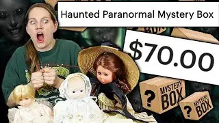 I Spent $70 On A Haunted Mystery Box *it was creepy*