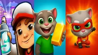 Talking Tom Hero Dash 🆚 Talking Tom Gold Run 🆚 Subway Surfers | Сравнение лучших игр в жанре беск...