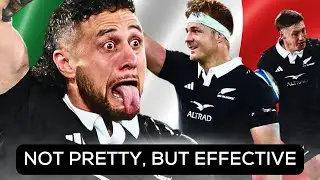 All Blacks Grind Out UGLY Italy Win: What It Says About Razor's First Year