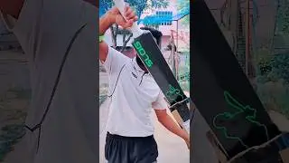 Jaspo Slog Plastic Bat Review And Test | Best Hitting Bat #shorts #cricket #bat