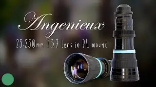Angenieux 25-250mm T3.7 Parfocal Super35 Vintage Cinema Zoom in 2025 🟢