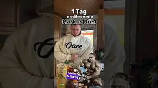 1 Tag essen wie Markus R&uuml;hl #gym #markusr&uuml;hl #pumpen #muskelaufbau #tipps