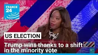 Trump wins by a landslide thanks to a shift in the minority vote • FRANCE 24 English