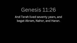 Genesis 11:26