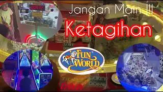 TRIK MAIN TICKET DOME MENANG BANYAK DI FUNWORLD BIKIN KETAGIHAN DI CITRAMALL TANGERANG #ticketdome