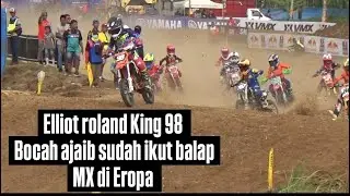 Kejurnas motocross round 6 Semarang Cleosa series 4 2025 Elliot roland king Akhmad Susilo86 MIKAEL