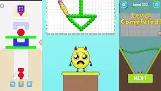 Color Block Builder vs Draw to Crash: Smash Angry Egg!