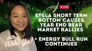 $TSLA Short term Bottom Causes  Year End Bear Market Rallies + Energy Bull Run Continues