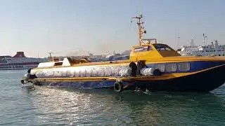 Flying Dolphin Athina At Piraeus Port