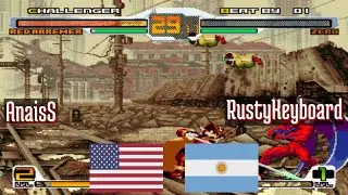 FT5 @svcsplus: AnaisS (US) vs RustyKeyboard (AR) [SNK vs Capcom svc Fightcade] Feb 11