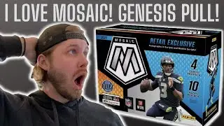 ULTRA RARE GENESIS PULL! /  Mosaic Football Mega Box 2021